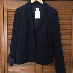 GAP Navy blue Academy knit blazer- NEW w/tags - 8 Tall